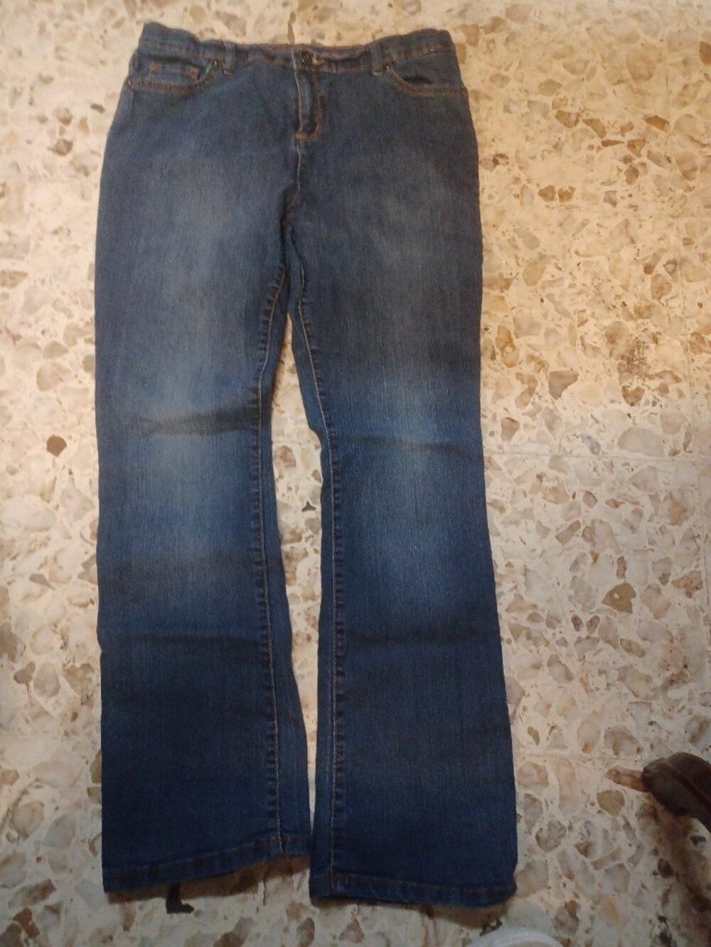 Place Youth Girl's Blue Jeans Bootcut SZ 16 Plus